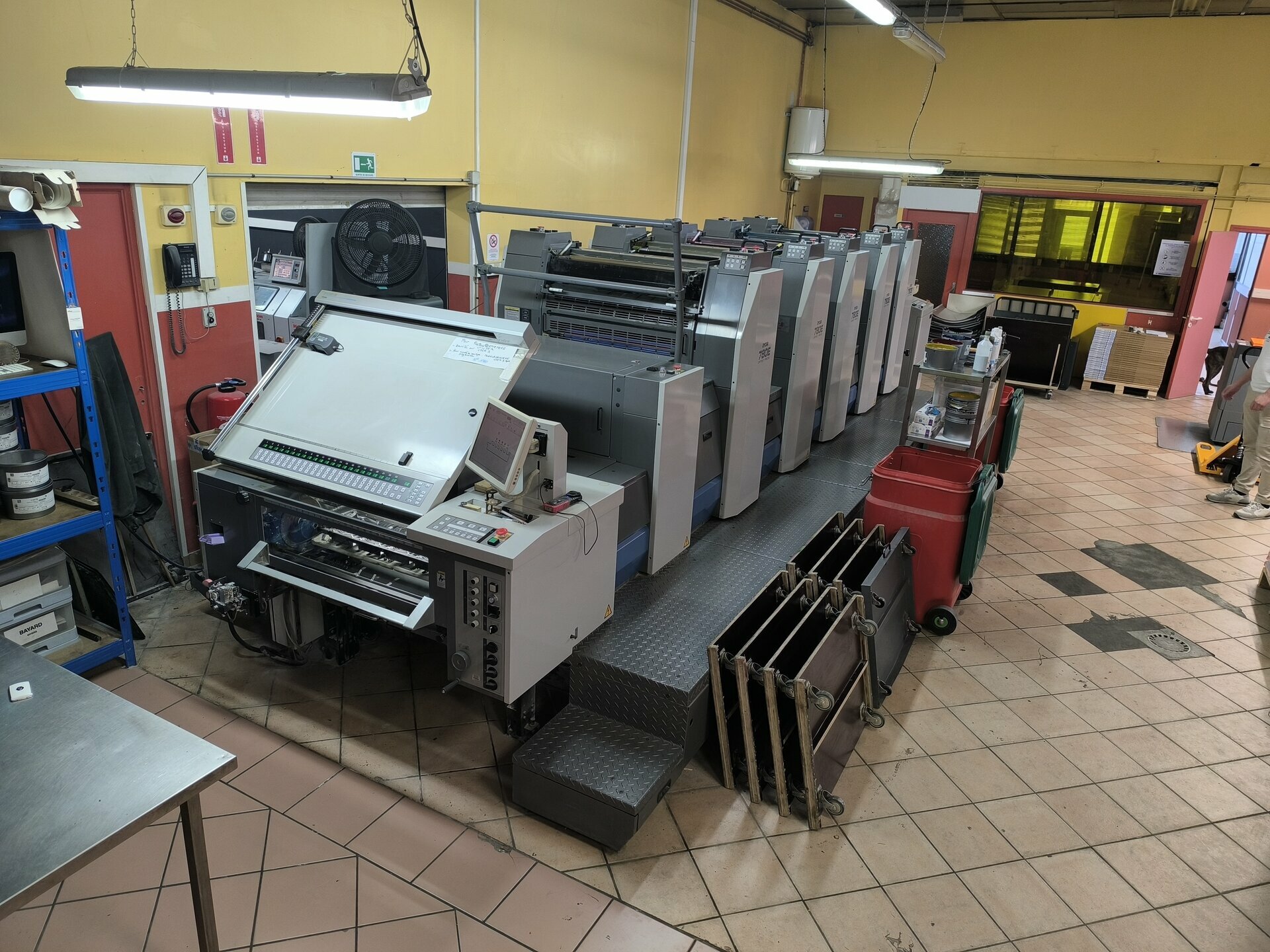 RYOBI 785E – 2010 – Five-colour offset printing press