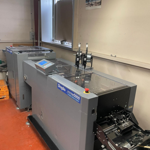 DUPLO SYSTEM 5000 Stitching Line – Booklet Maker