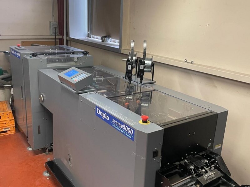DUPLO SYSTEM 5000 Stitching Line – Booklet Maker