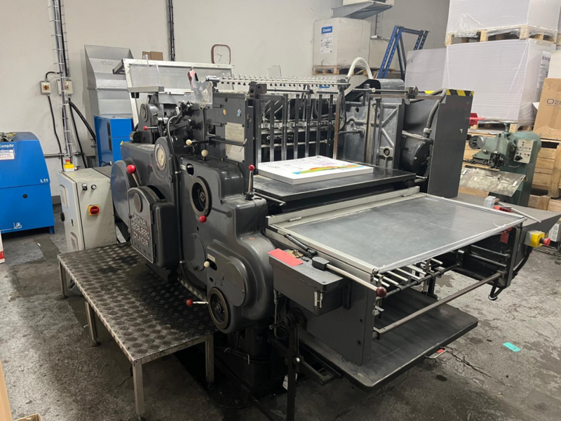 SBB 57x82 HEIDELBERG CYLINDER – Cutting press