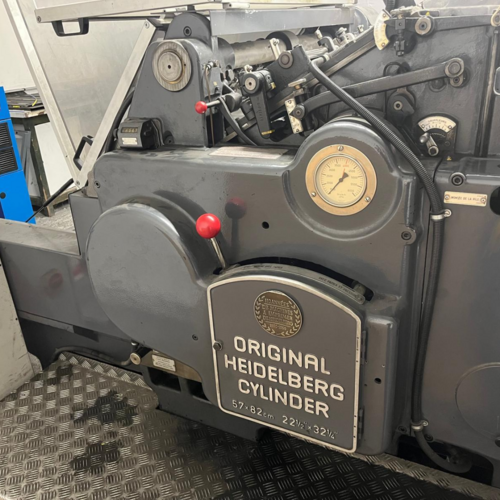 SBB 57x82 HEIDELBERG CYLINDER – Cutting press