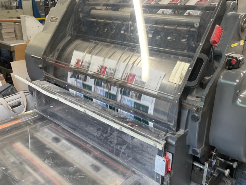 SBD 64x90 HEIDELBERG CYLINDER – Die Cutting Press