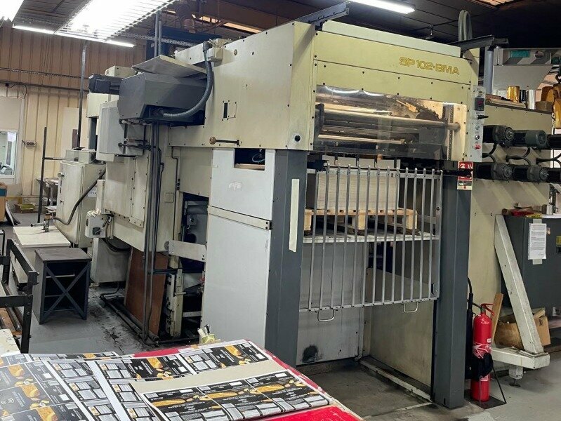 BOBST 102 BMA - DÉCOUPE / DORURE