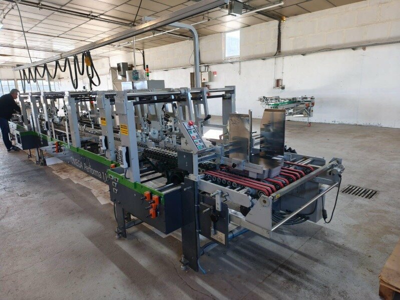 OMEGA 110: High-performance industrial folder-gluer for carton packaging