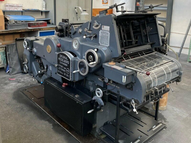 HEIDELBERG 1 COLOR - KORD 1976