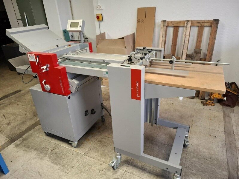 4 pocket motorizedfolder EUROFOLD - 2018