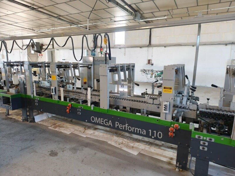 OMEGA 110: High-performance industrial folder-gluer for carton packaging