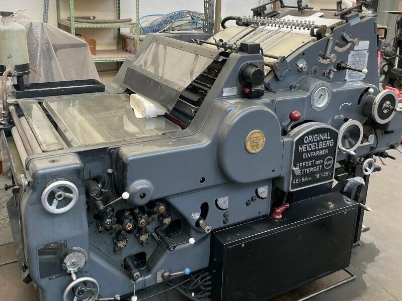 HEIDELBERG 1 COLOR - KORD 1976