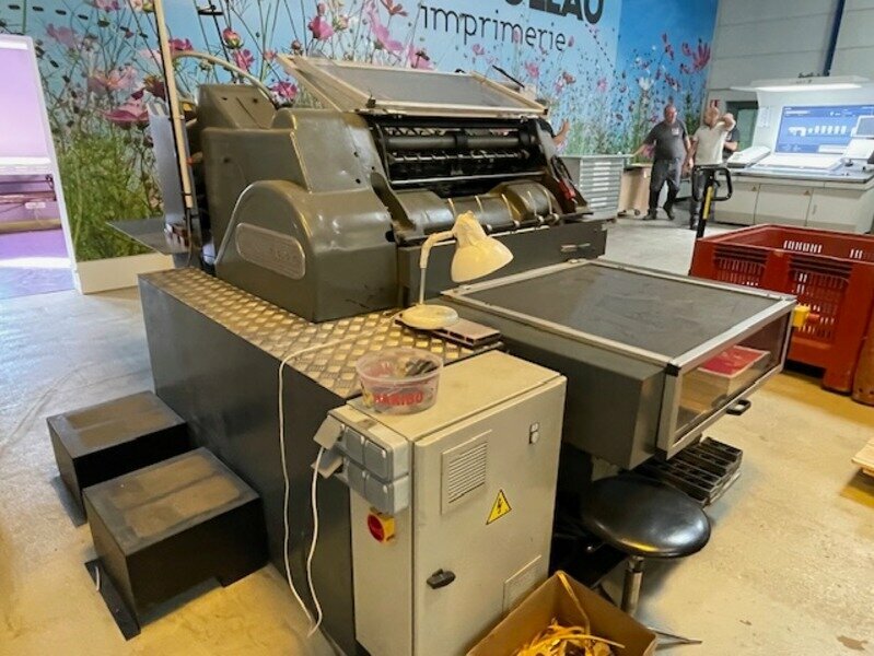 Heidelberg SBB Cylinder Die-Cutting Press – Reliable, Heavy-Duty Packaging Solution