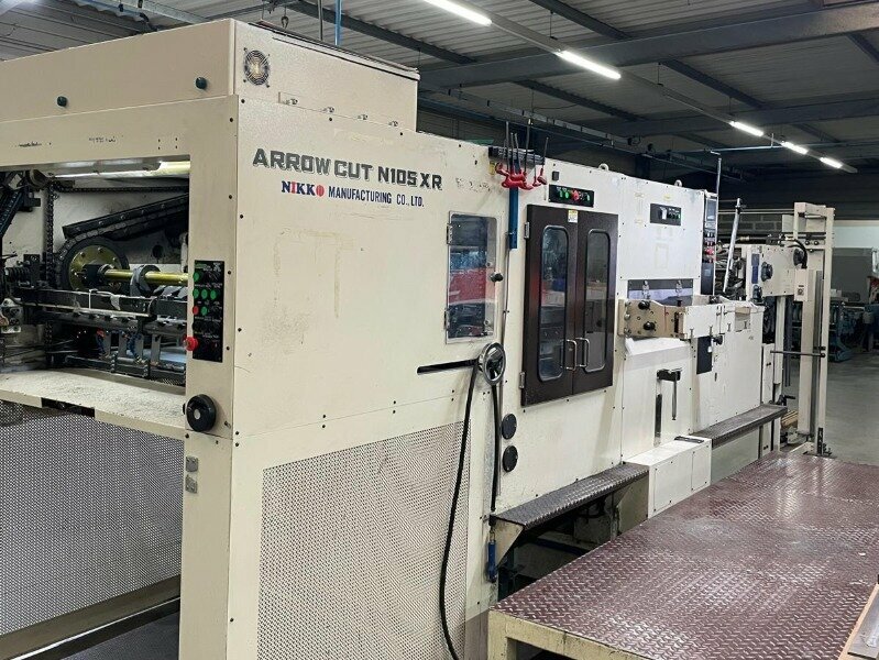 NIKKO Arrow Cut N105 XR Die Cutting Press