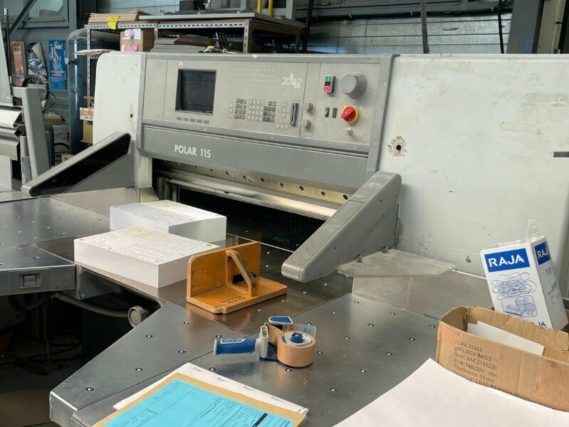 Paper Guillotine - POLAR 115 ED - 2001